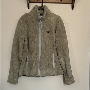 Patagonia Los Lobos Lined Jacket Tan Size XL